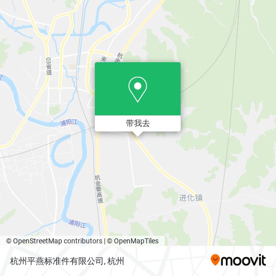 杭州平燕标准件有限公司地图
