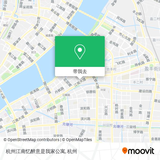 杭州江南忆醉意是我家公寓地图