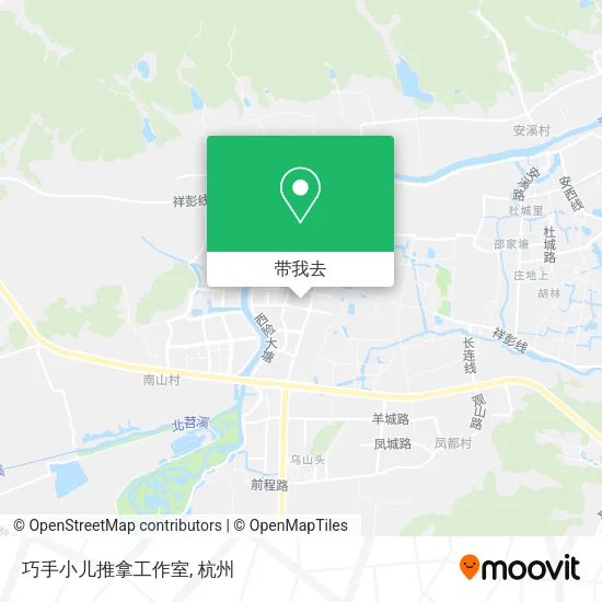 巧手小儿推拿工作室地图