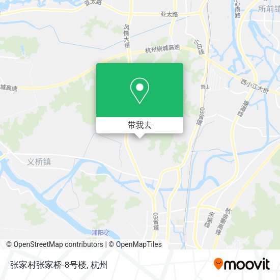 张家村张家桥-8号楼地图