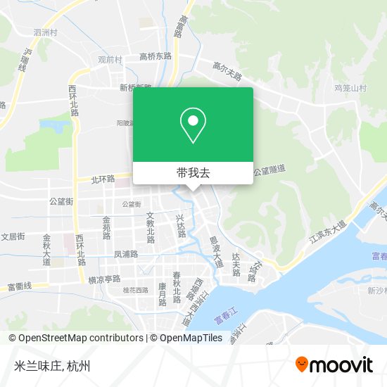 米兰味庄地图