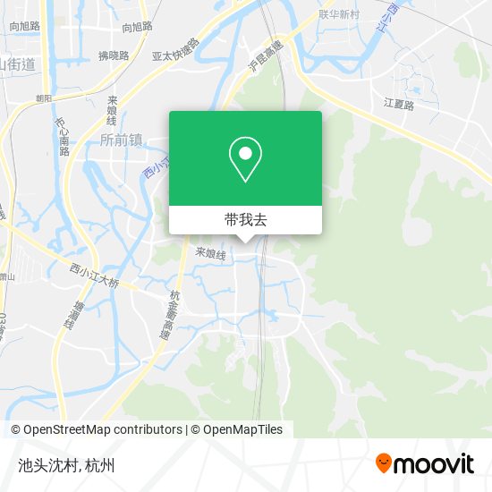 池头沈村地图