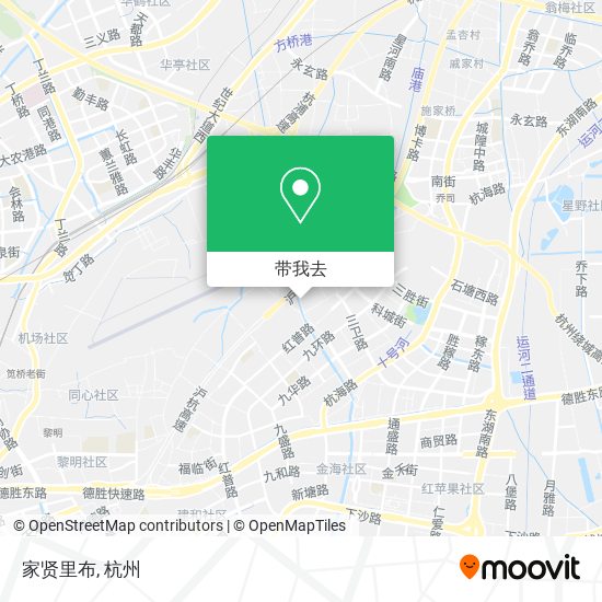 家贤里布地图