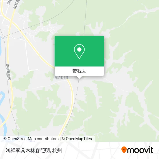 鸿祥家具木林森照明地图