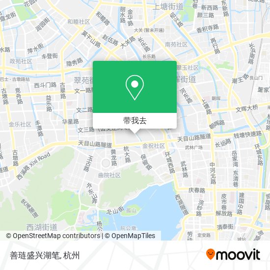 善琏盛兴湖笔地图