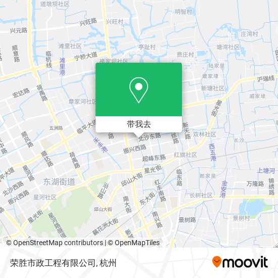 荣胜市政工程有限公司地图