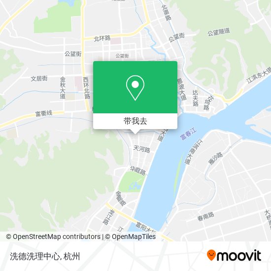洗德洗理中心地图