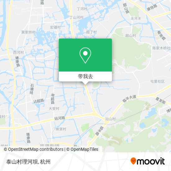 泰山村理河坝地图