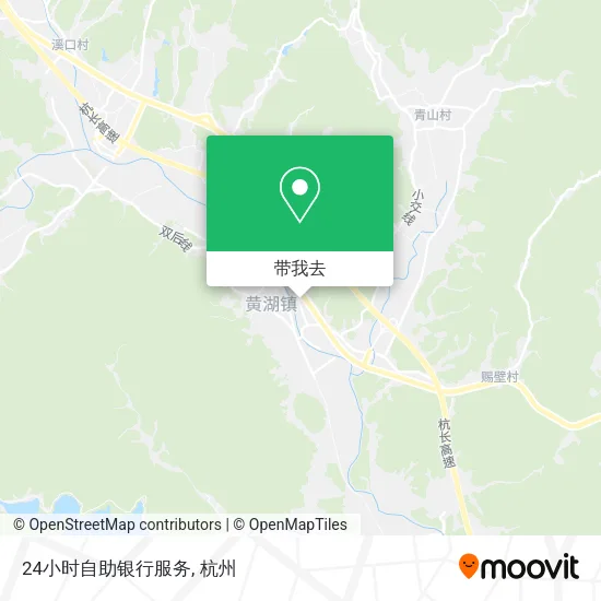 24小时自助银行服务地图