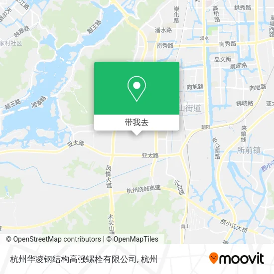 杭州华凌钢结构高强螺栓有限公司地图