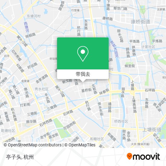 亭子头地图