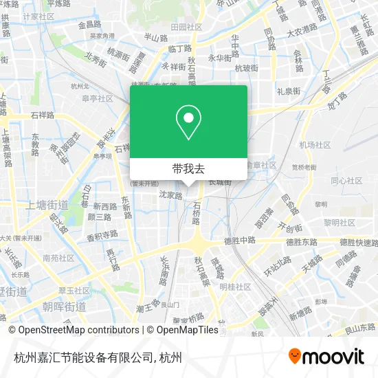 杭州嘉汇节能设备有限公司地图