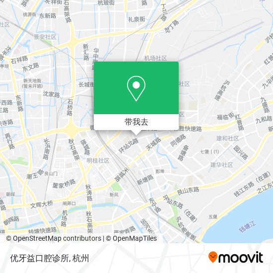 优牙益口腔诊所地图