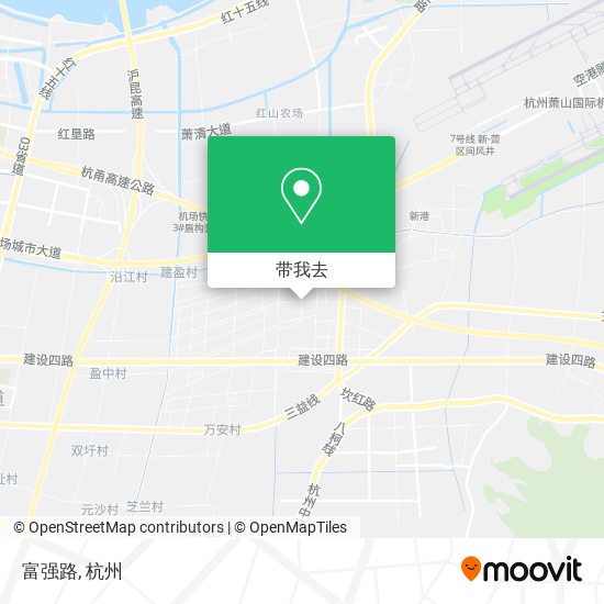 富强路地图