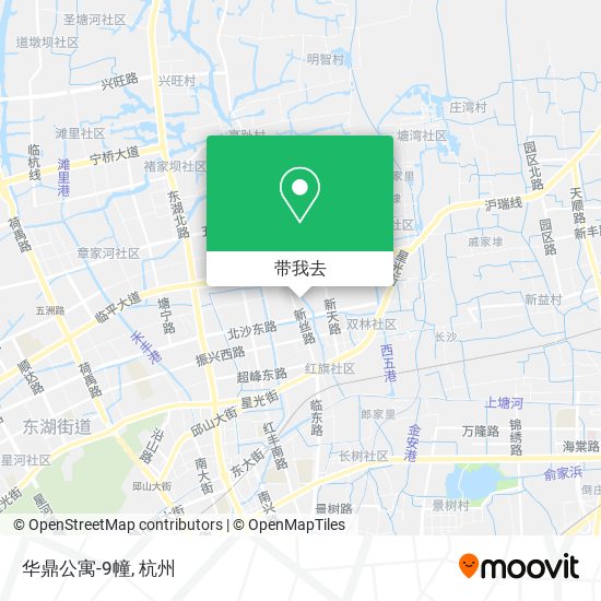 华鼎公寓-9幢地图