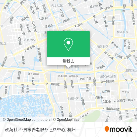 政苑社区-居家养老服务照料中心地图