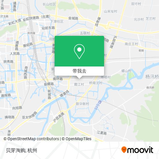 贝芽淘购地图