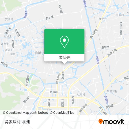吴家埭村地图
