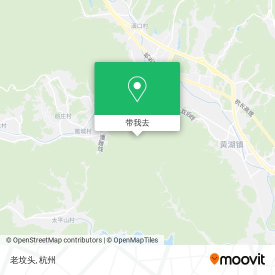 老坟头地图