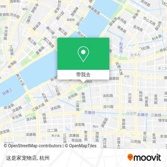 这是家宠物店地图