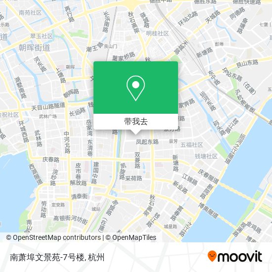 南萧埠文景苑-7号楼地图