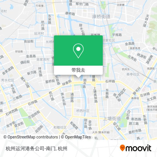 杭州运河港务公司-南门地图