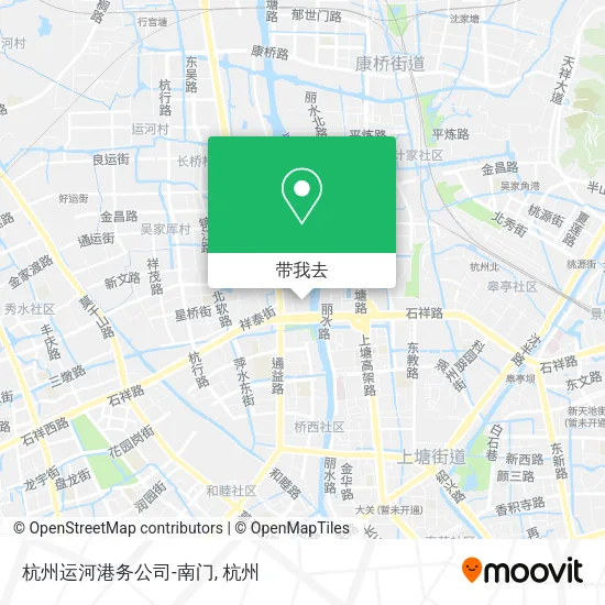 杭州运河港务公司-南门地图