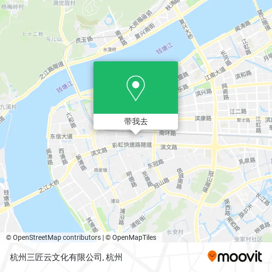 杭州三匠云文化有限公司地图