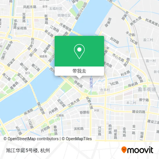 旭江华庭5号楼地图