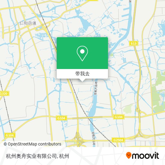 杭州奥舟实业有限公司地图