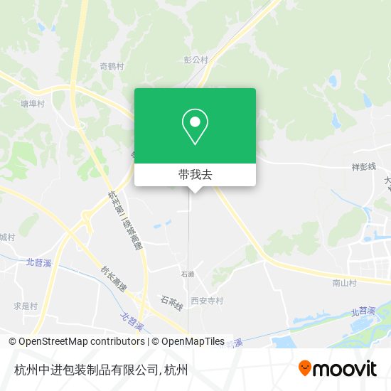 杭州中进包装制品有限公司地图