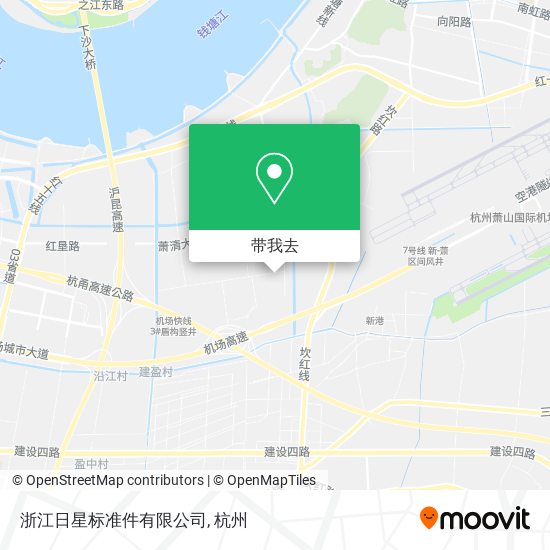 浙江日星标准件有限公司地图
