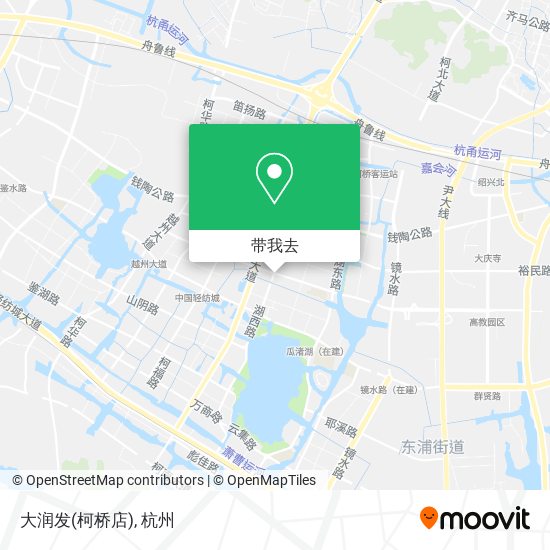 大润发(柯桥店)地图