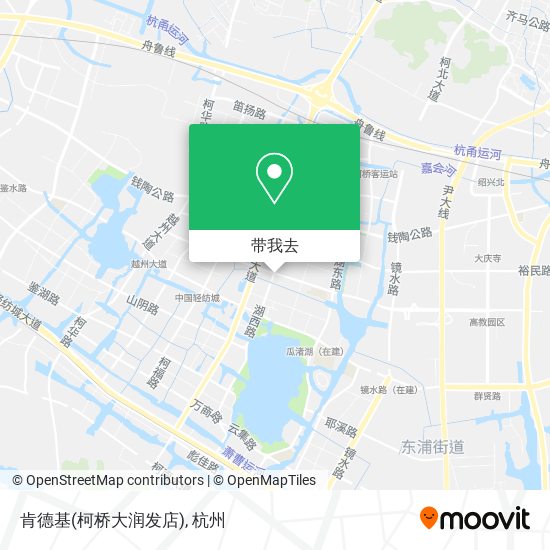 肯德基(柯桥大润发店)地图