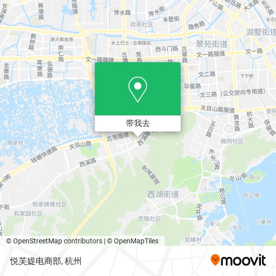 悦芙媞电商部地图