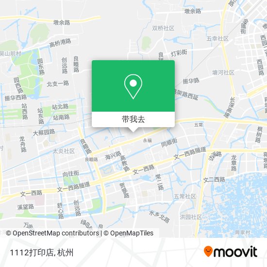 1112打印店地图