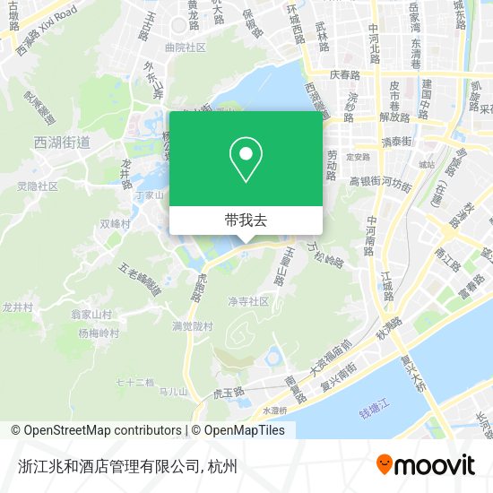 浙江兆和酒店管理有限公司地图