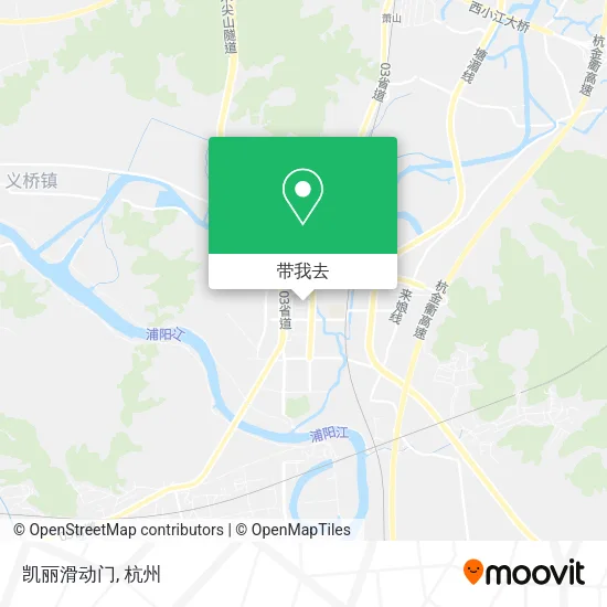 凯丽滑动门地图