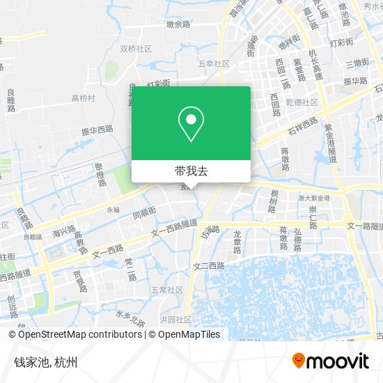 钱家池地图