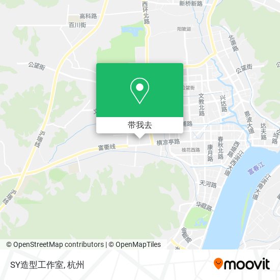 SY造型工作室地图