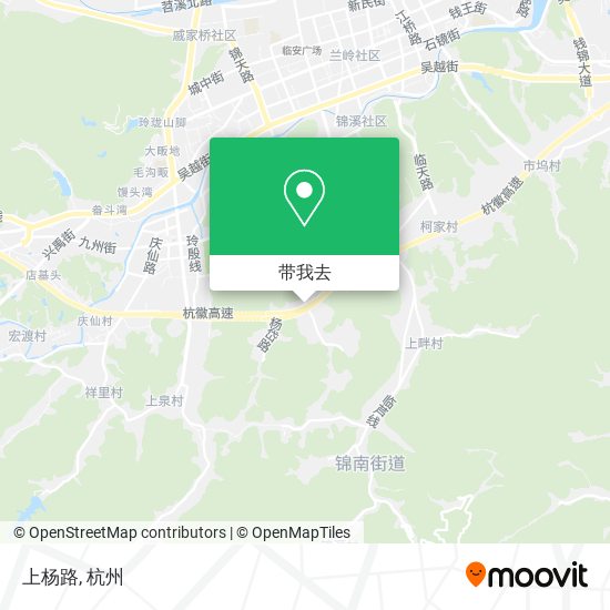 上杨路地图