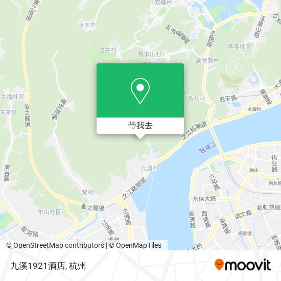 九溪1921酒店地图