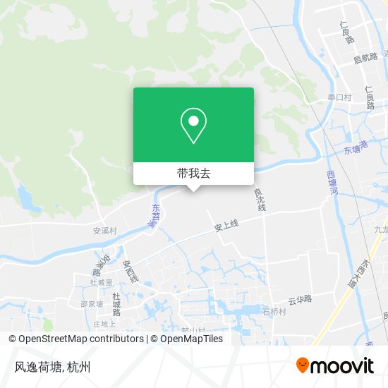 风逸荷塘地图