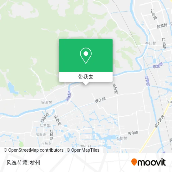 风逸荷塘地图