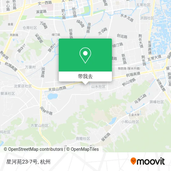 星河苑23-7号地图