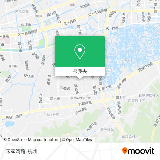 宋家湾路地图