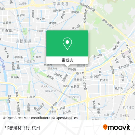 绵忠建材商行地图
