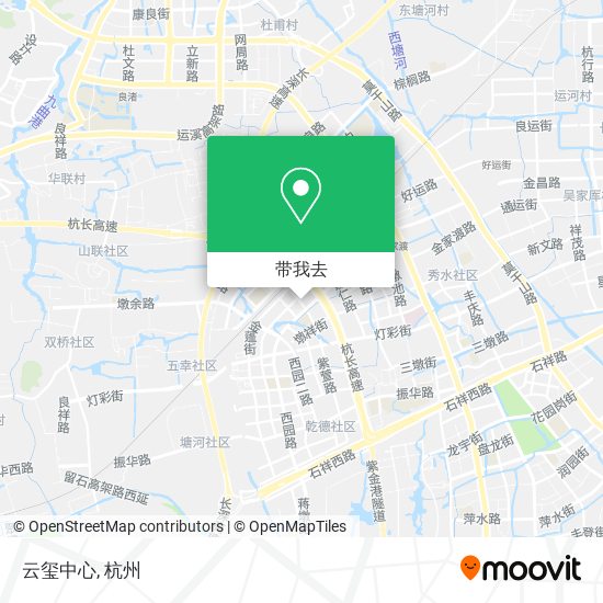 云玺中心地图