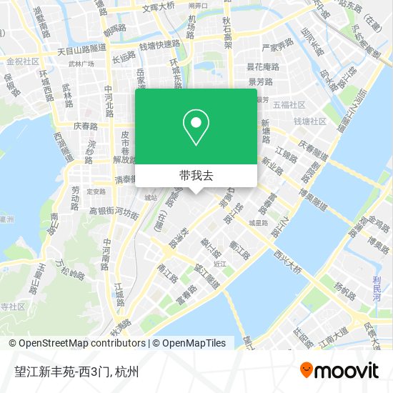 望江新丰苑-西3门地图