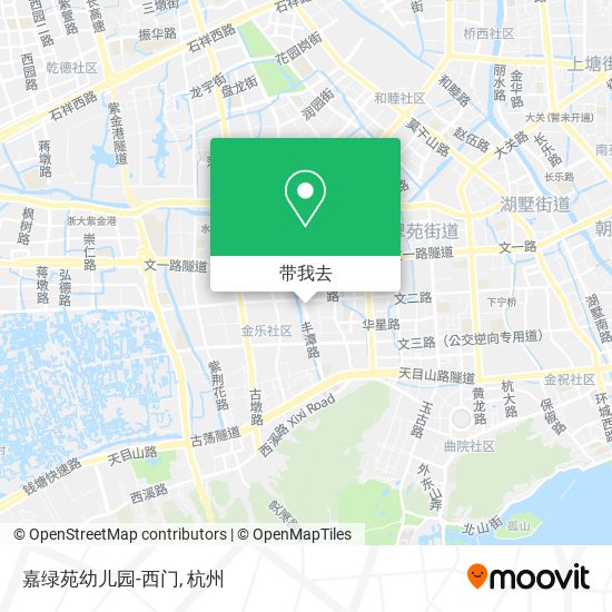 嘉绿苑幼儿园-西门地图